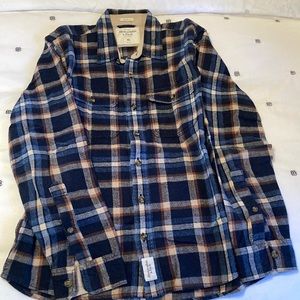 Mens flannel shirt Abercrombie XL